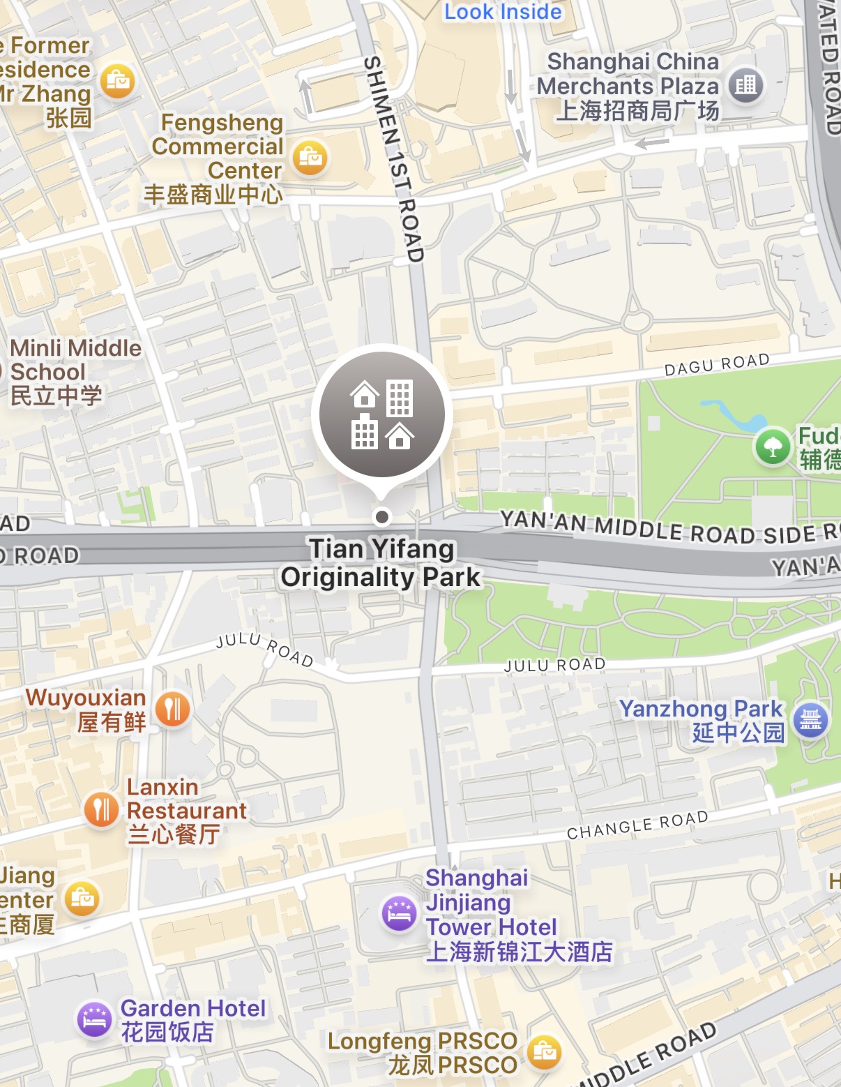 Company location map